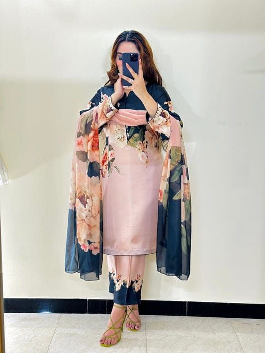 Silk printed collection