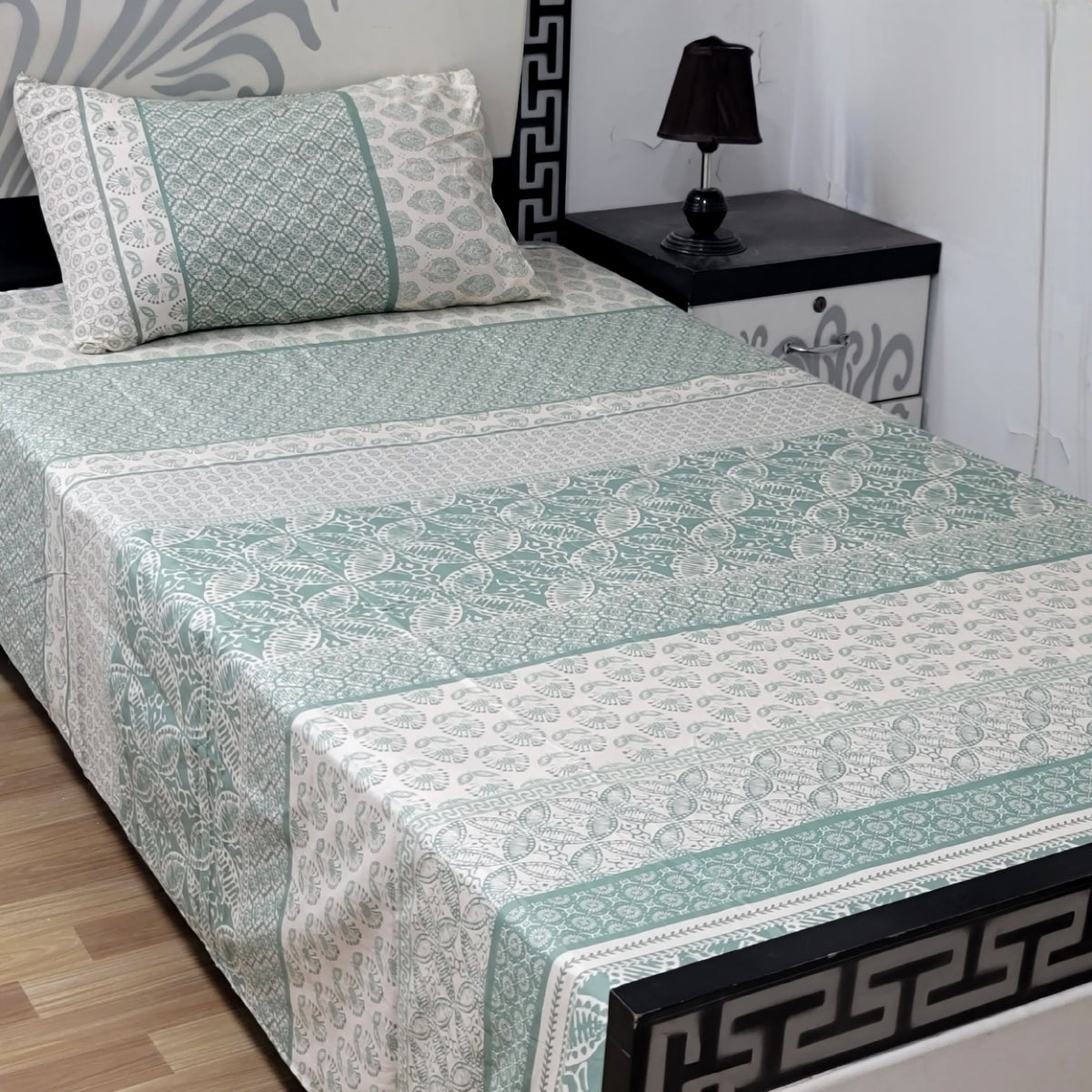 Premium Export Cotton Single Bedsheet