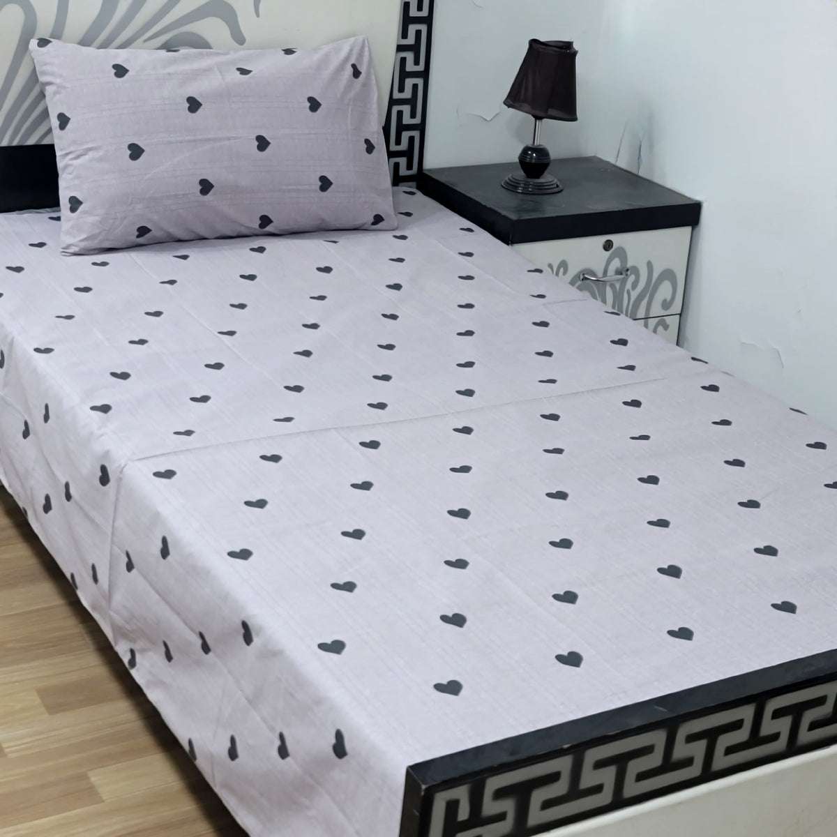Premium Export Cotton Single Bedsheet