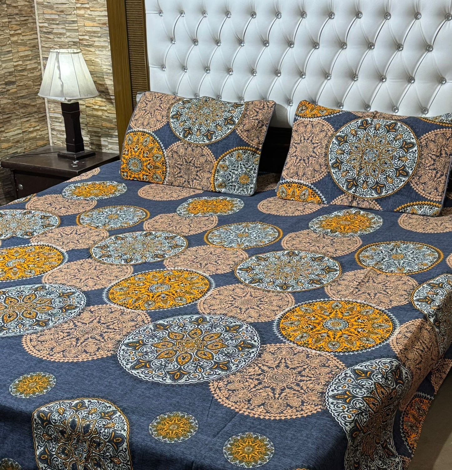 Crystal cotton stan bedsheet