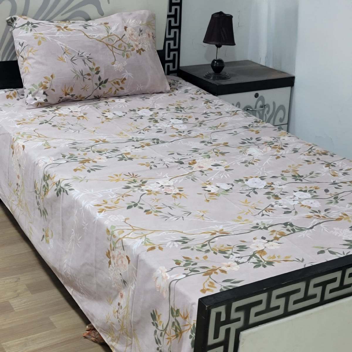 Premium Export Cotton Single Bedsheet