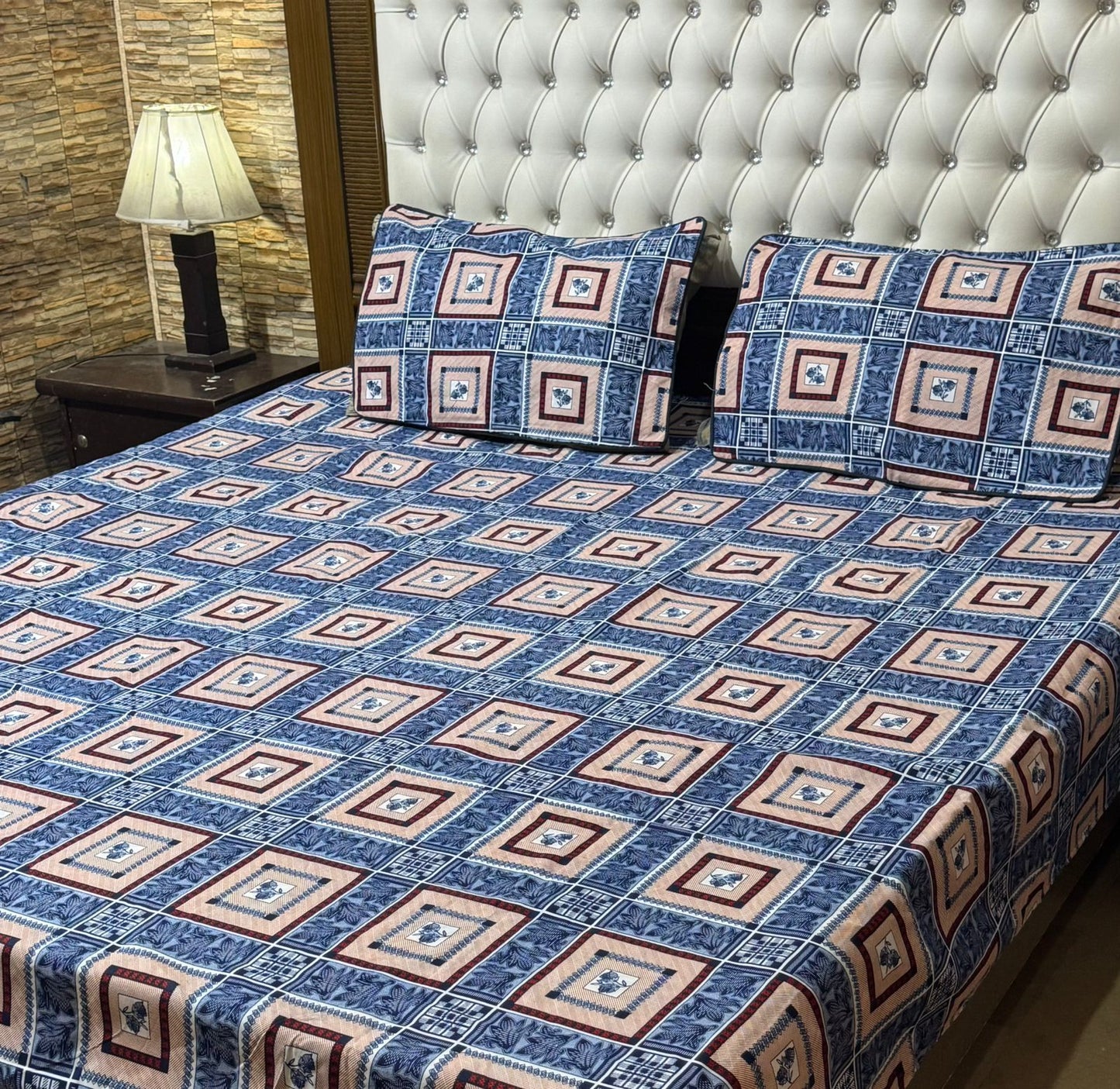 Crystal cotton stan bedsheet