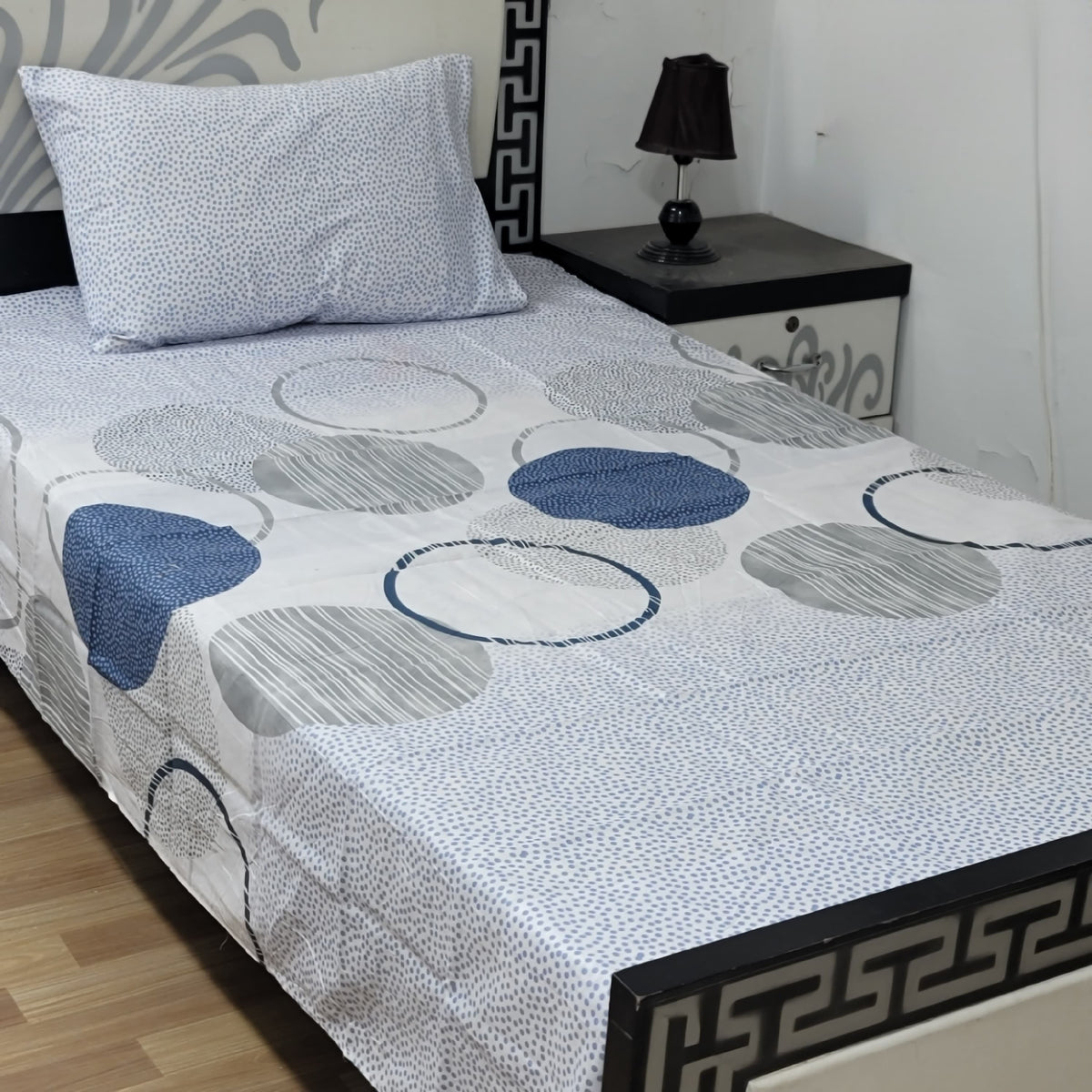Premium Export Cotton Single Bedsheet ( )