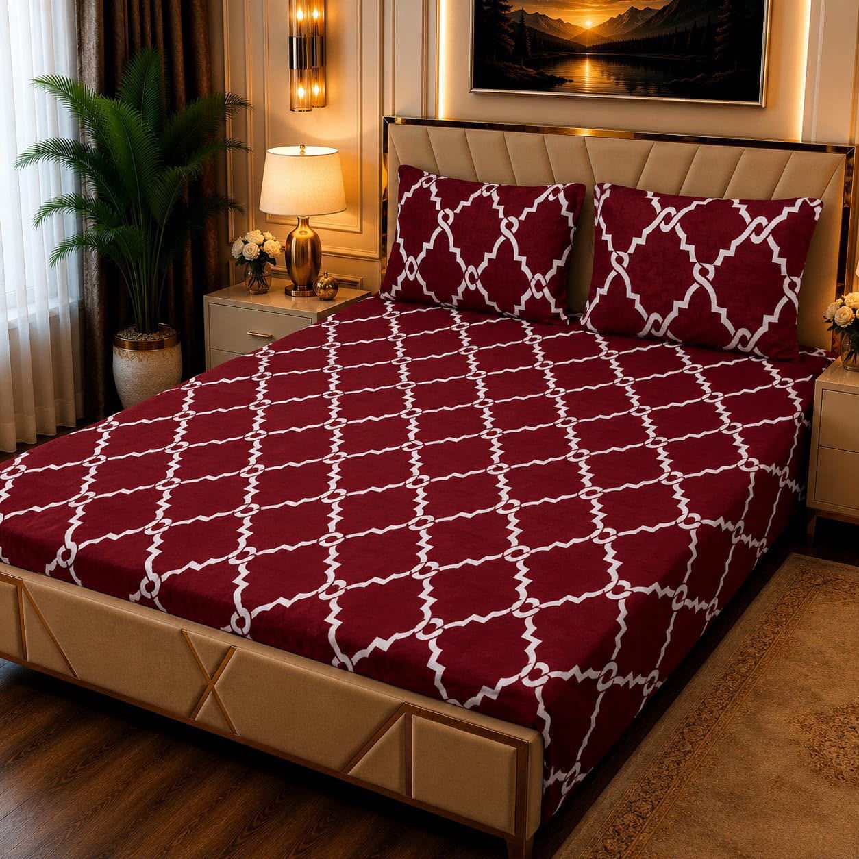 Fleece winter bedsheets