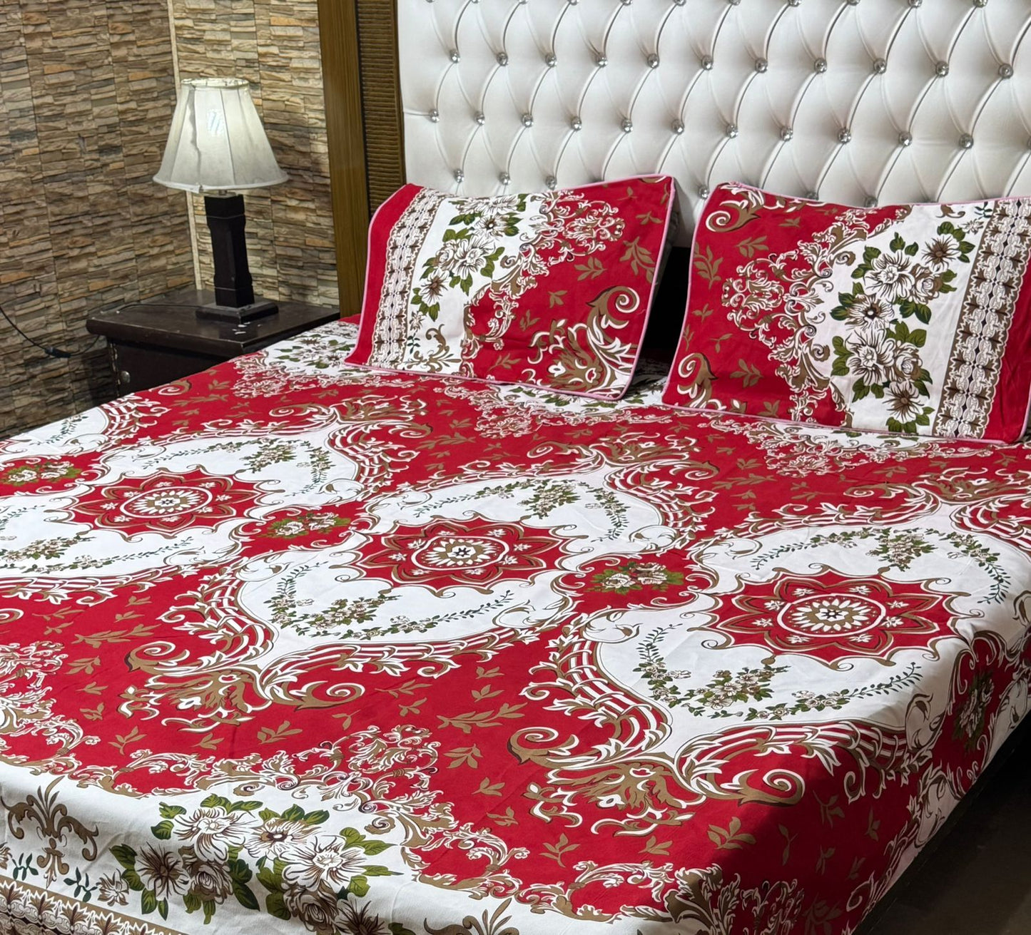 Crystal cotton stan bedsheet