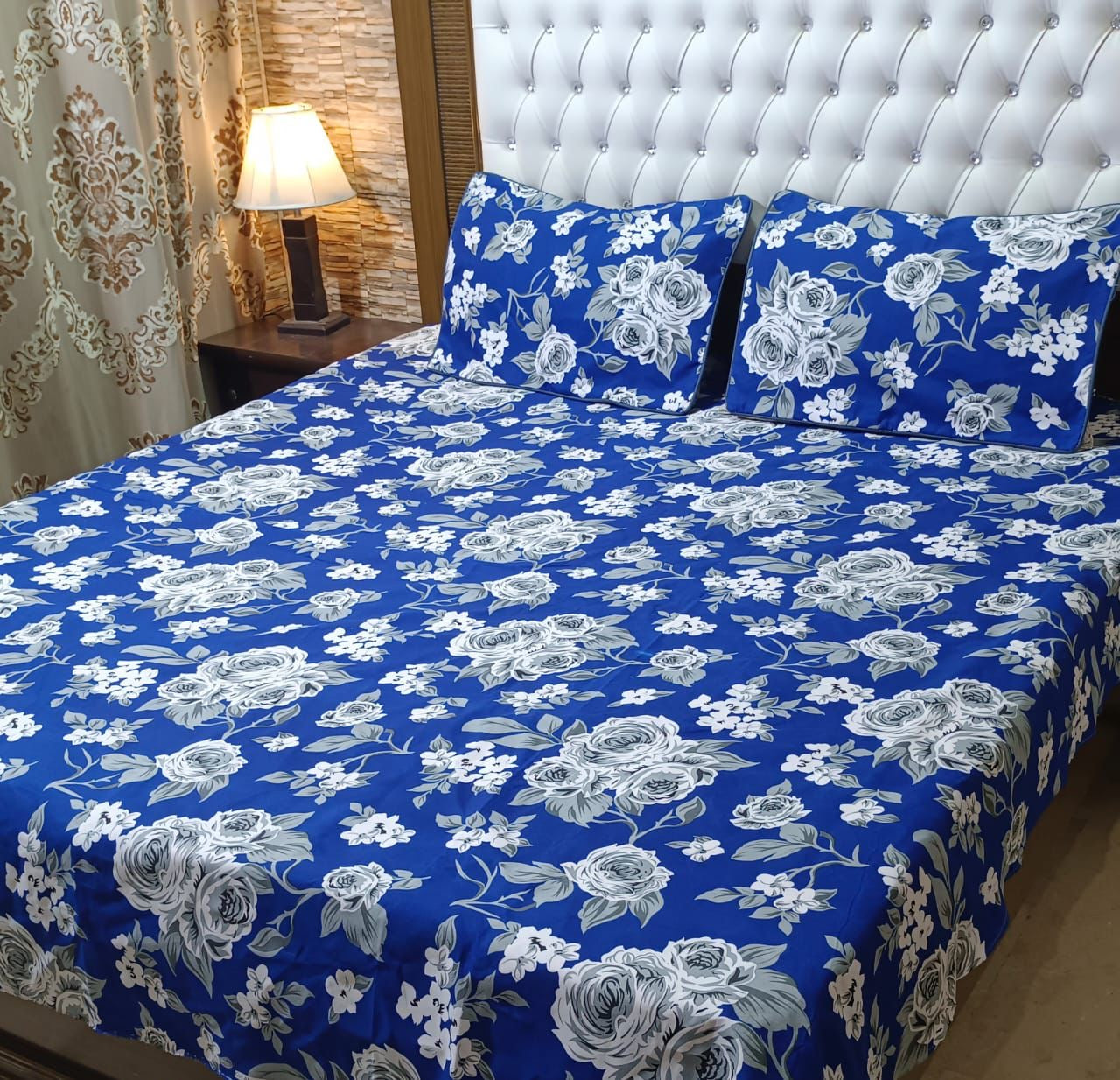 Crystel cotton stan bedsheet