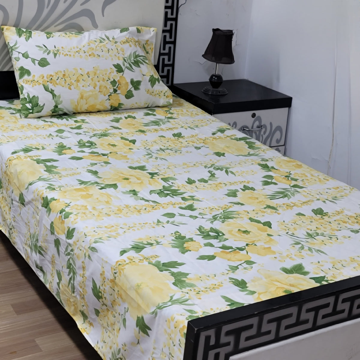 Premium Export Cotton Single Bedsheet