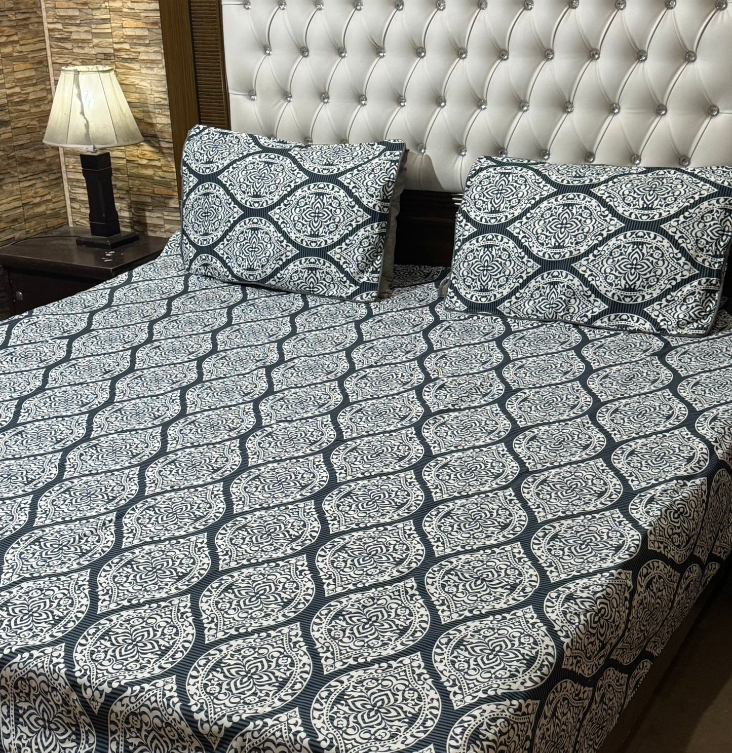 Crystal cotton stan bedsheet