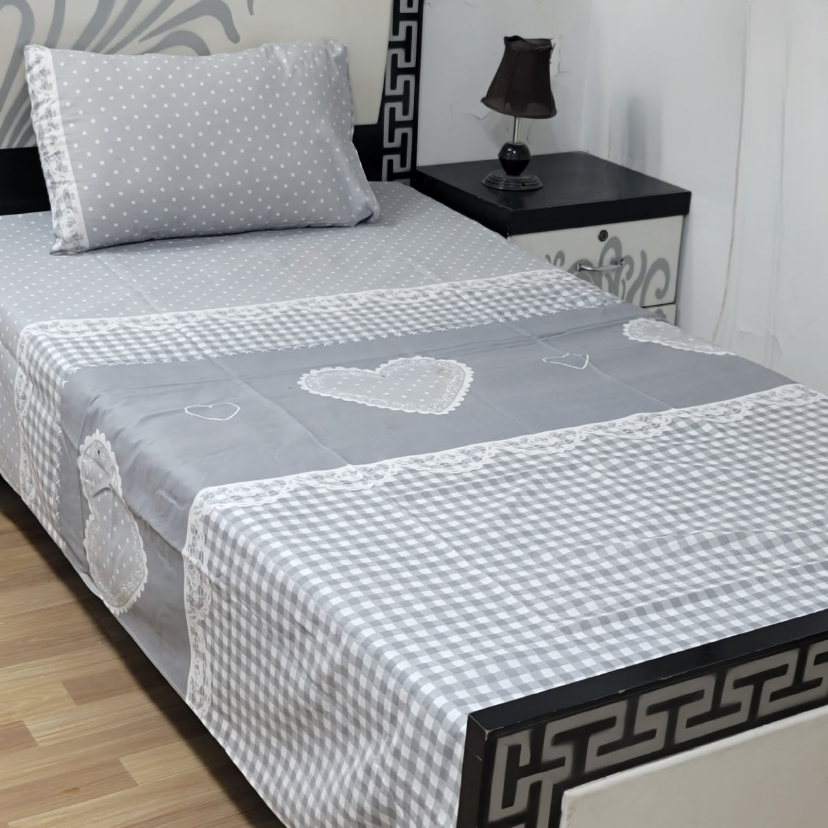 Premium Export Cotton Single Bedsheet