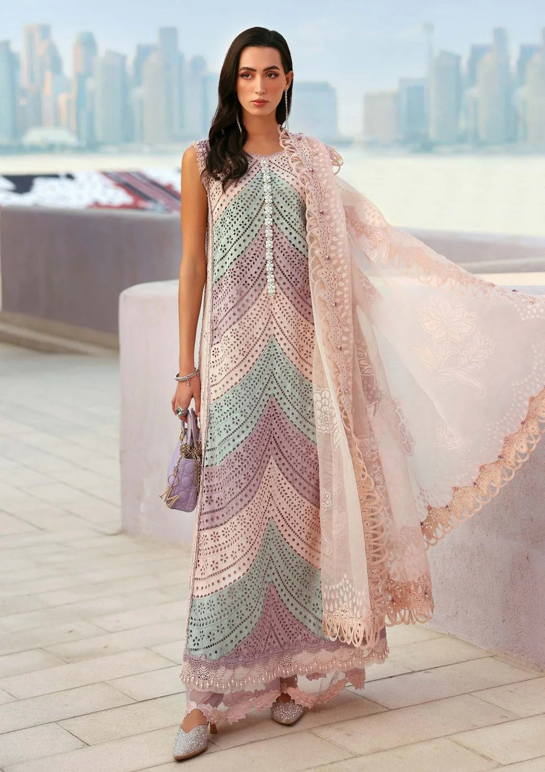 Summer Bloom β Embroidered Lawn