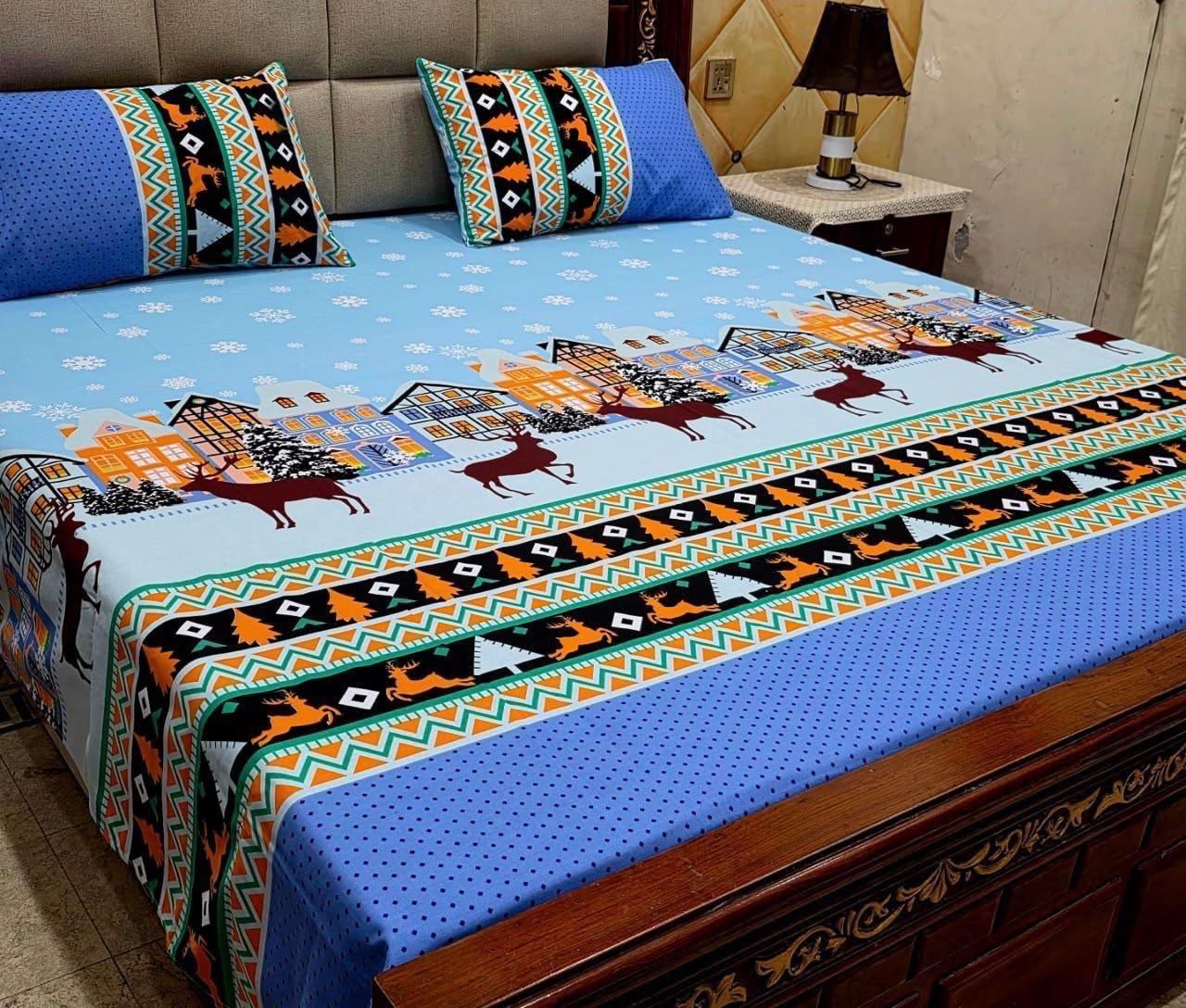 Export 💯 cotton bedsheet