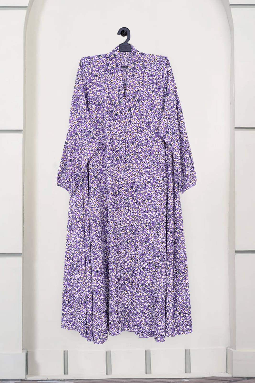 Premium printed abaya