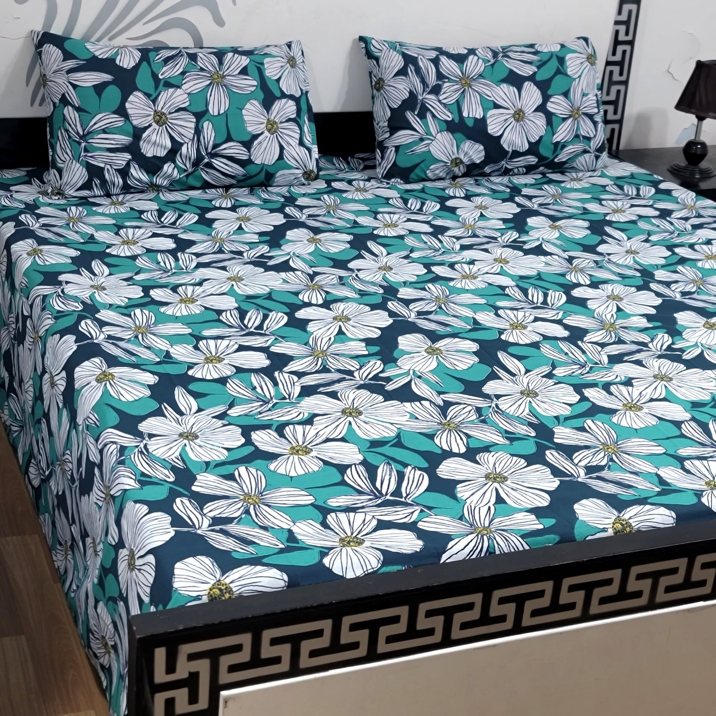 Export 💯 cotton bedsheet )