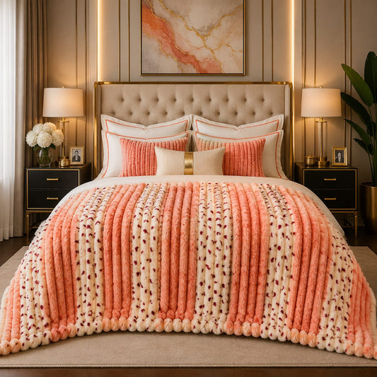 Luxury puffy ac blanket