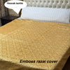 King Size Emboss Razai Cover – Premium Textured Bedding
