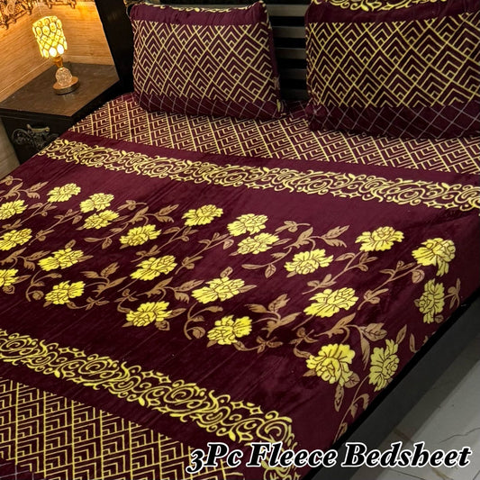 Fleece winter bedsheets