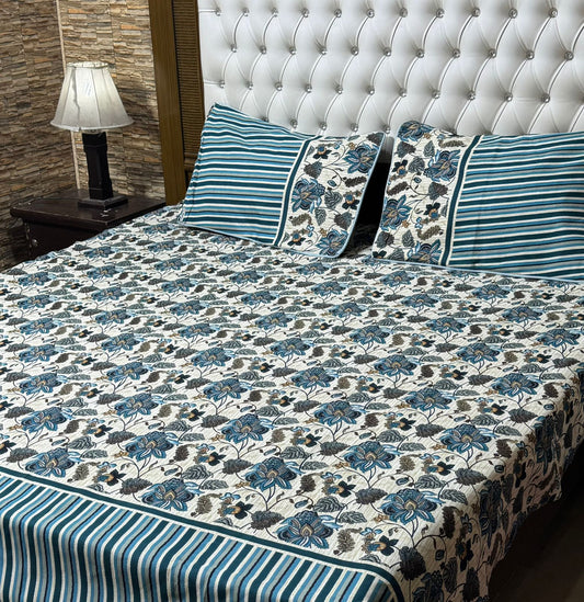 Crystel cotton stan bedsheet
