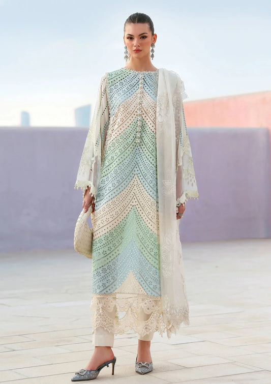 Summer Bloom – Embroidered Lawn