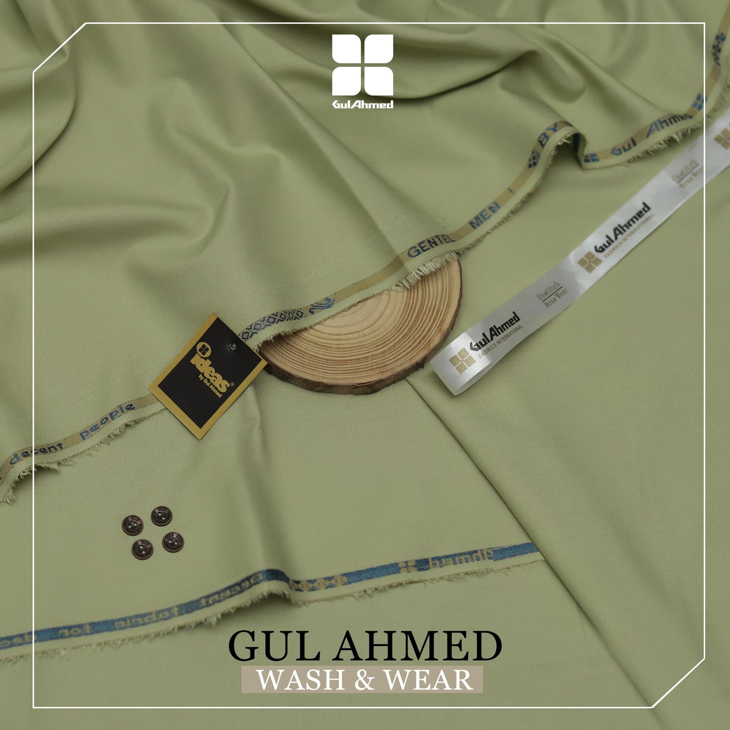 🌿 Men Wash & Wear Summer Suit – Premium Comfort Collection