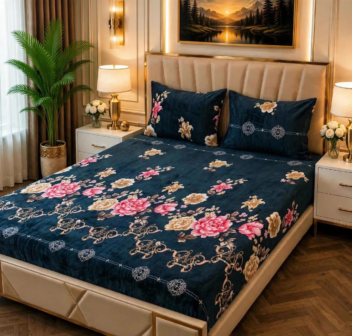 Fleece winter bedsheets