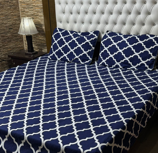 ) Crystal cotton stan bedsheet