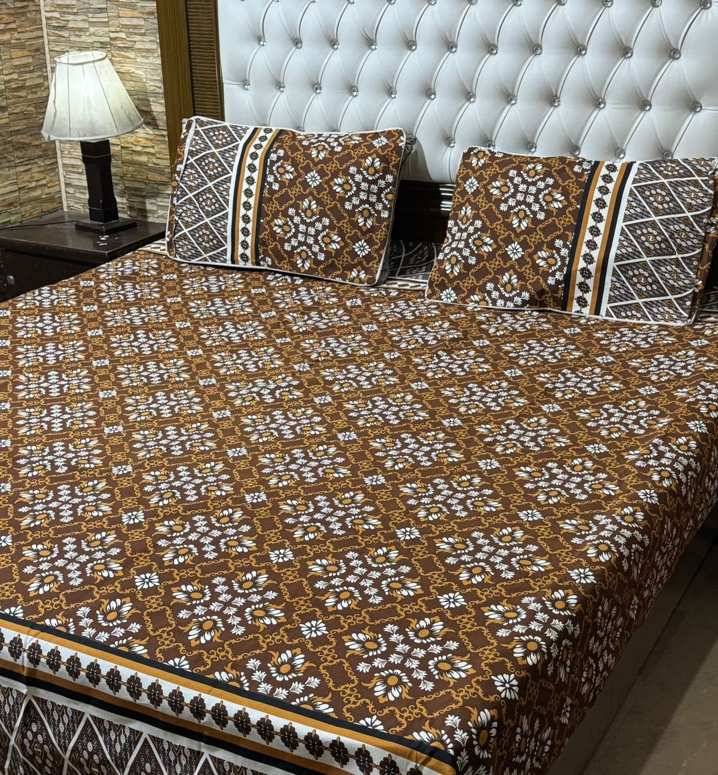 Crystal cotton stan bedsheet
