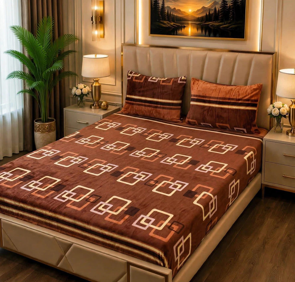 Fleece winter bedsheets