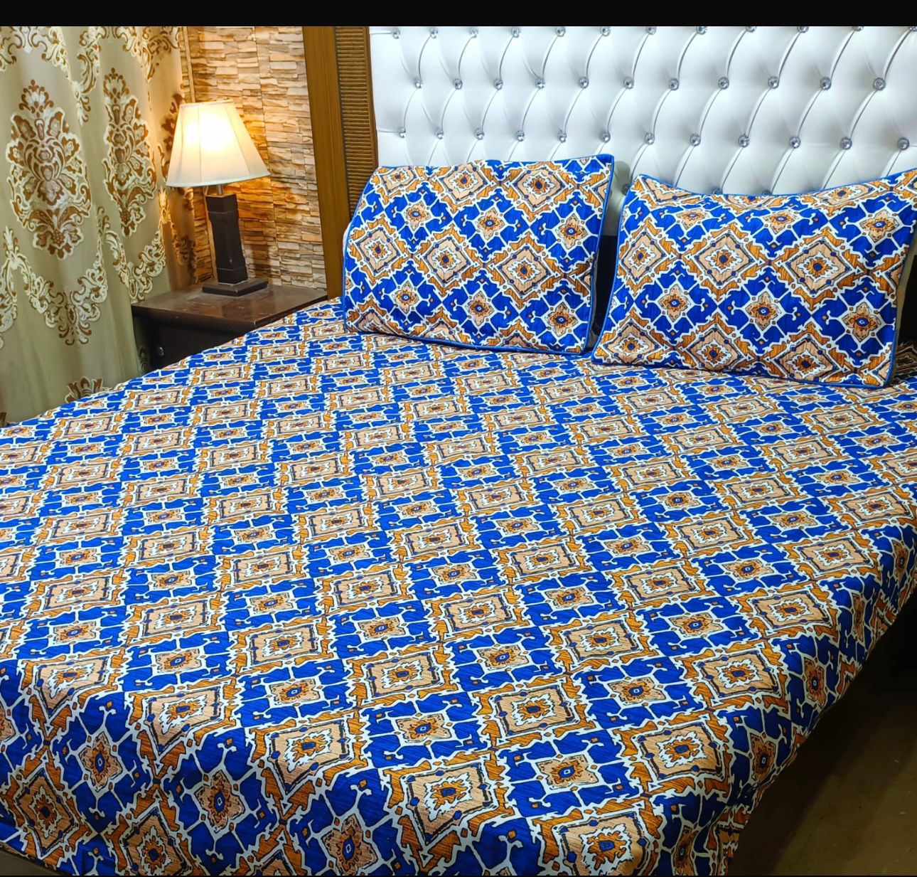 Crystal cotton stan bedsheet
