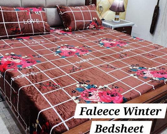 Fleece winter bedsheets