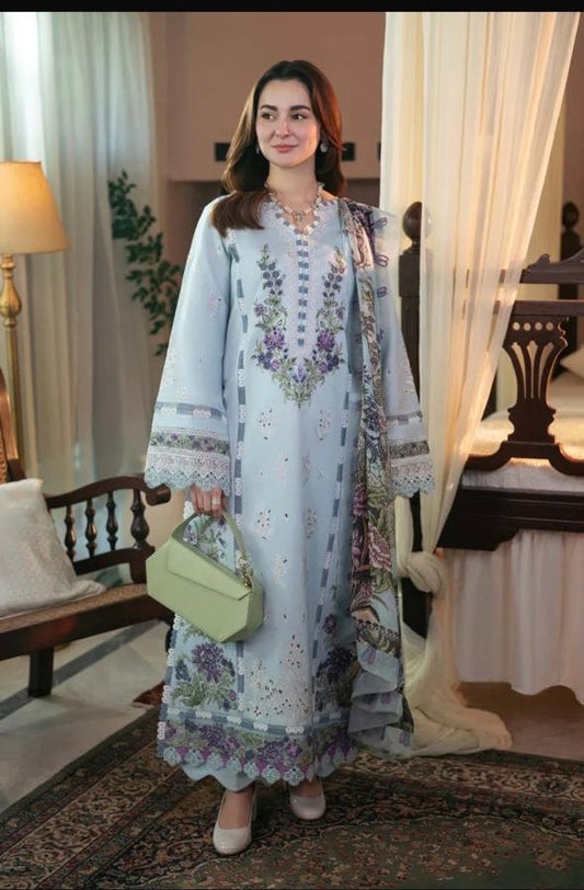 Summer Bloom – Embroidered Lawn