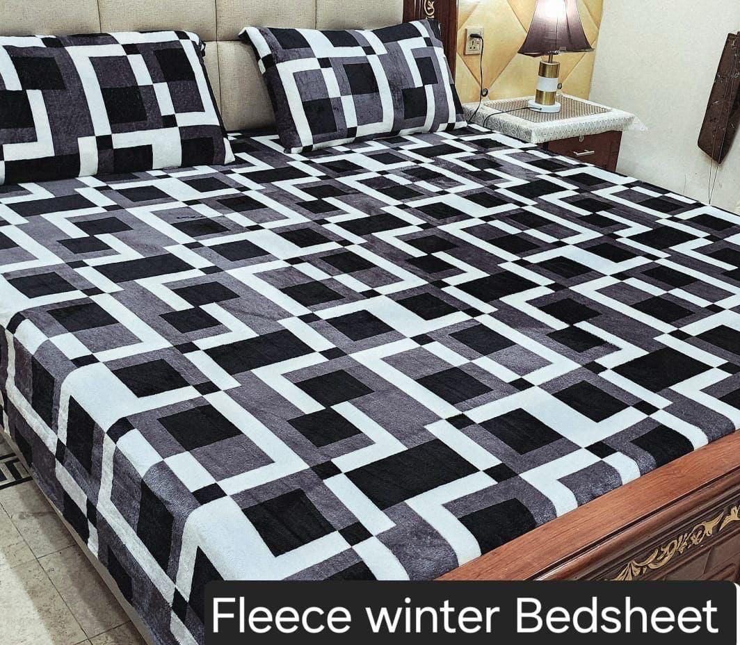 Fleece winter bedsheets