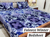 Fleece winter bedsheets