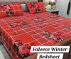 Fleece winter bedsheets