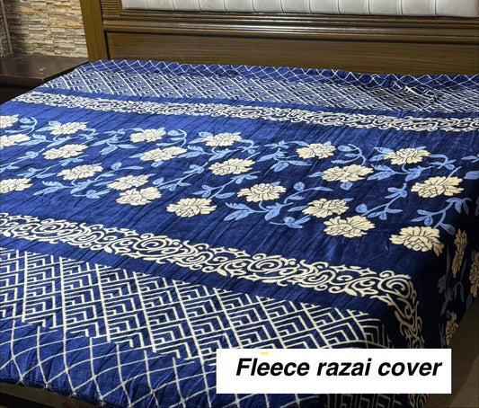 Ultra Soft Fleece Razai Cover | Winter Warm Comfort