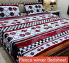 Fleece winter bedsheets