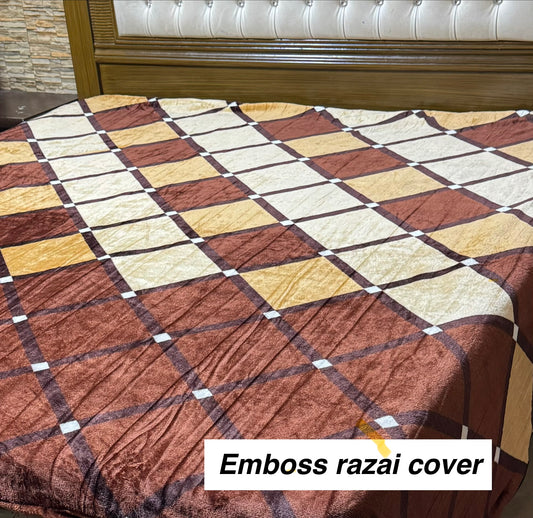 () Ultra Soft Fleece Razai Cover | Winter Warm Comfort