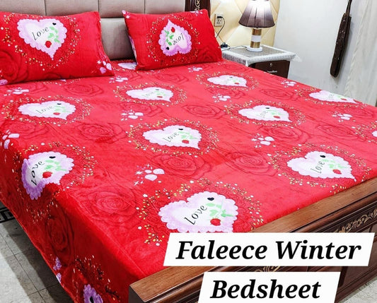 Fleece winter bedsheets