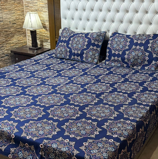 Crystel cotton stan
 bedsheet