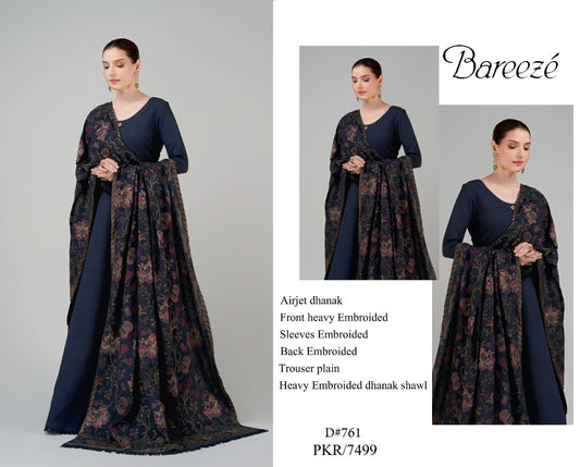 Bareeeza 3 pc unstitched