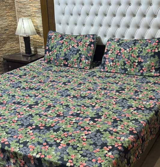 Crystel cotton stan
 bedsheet