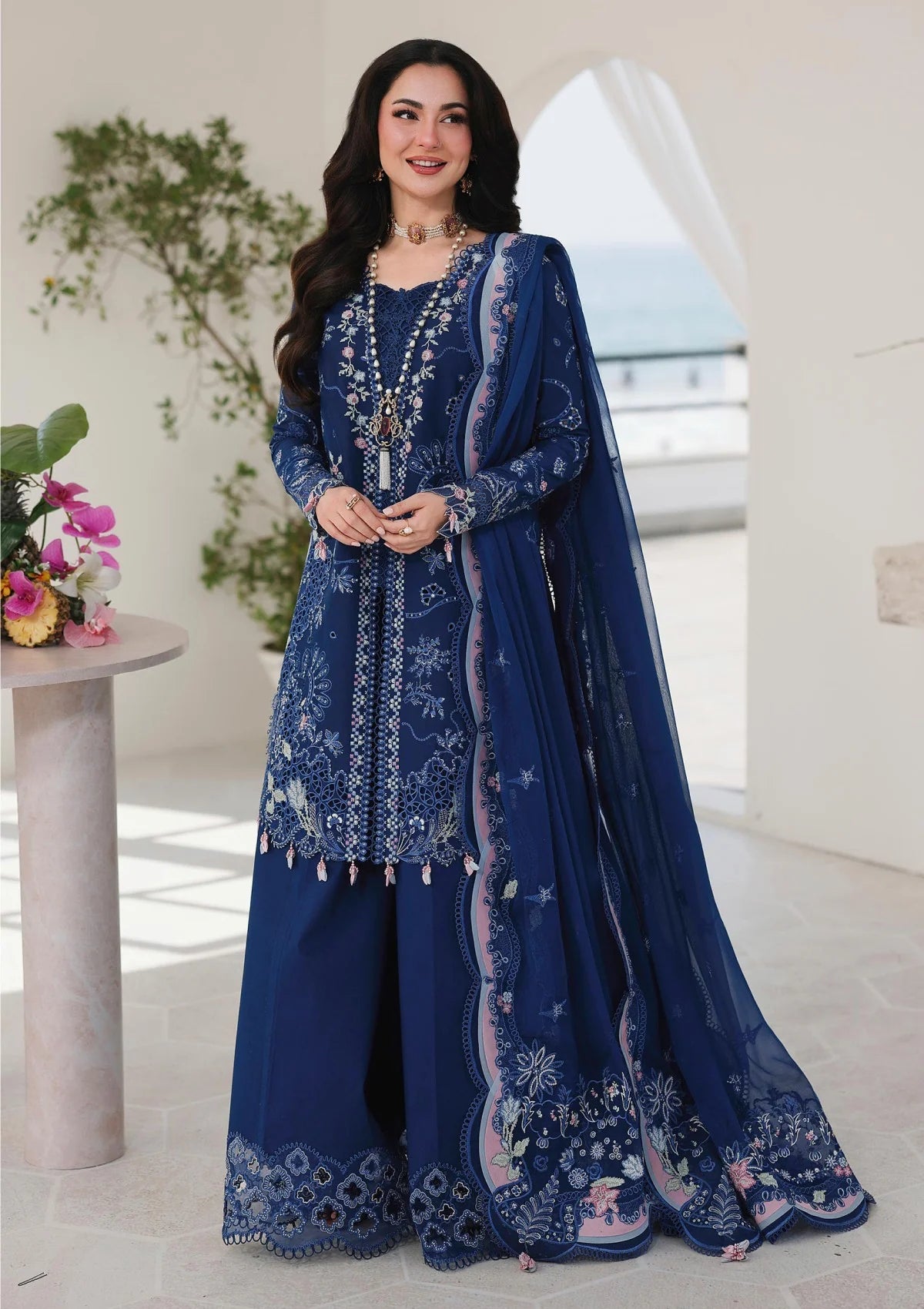 Summer Bloom – Embroidered Lawn