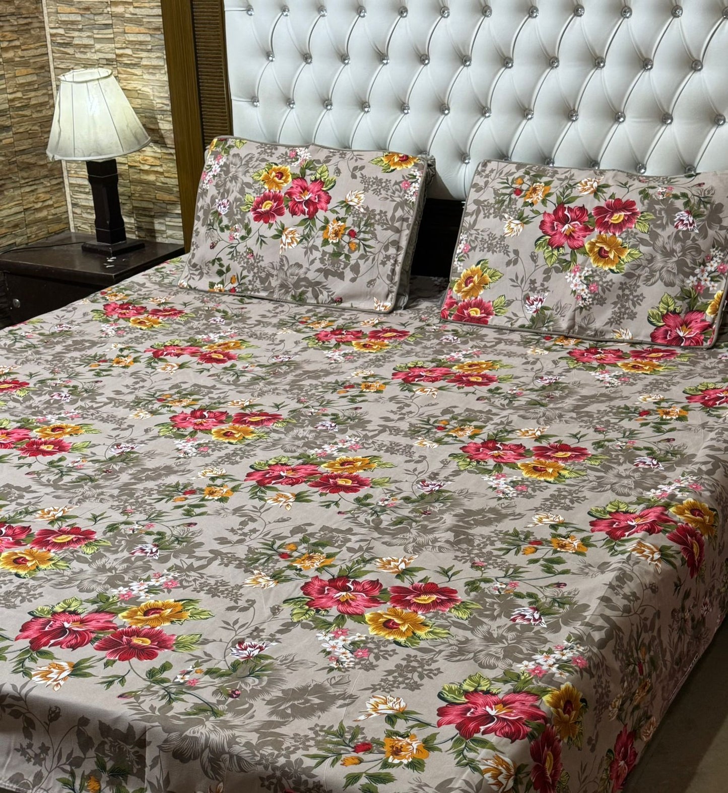 Crystal cotton stan bedsheet