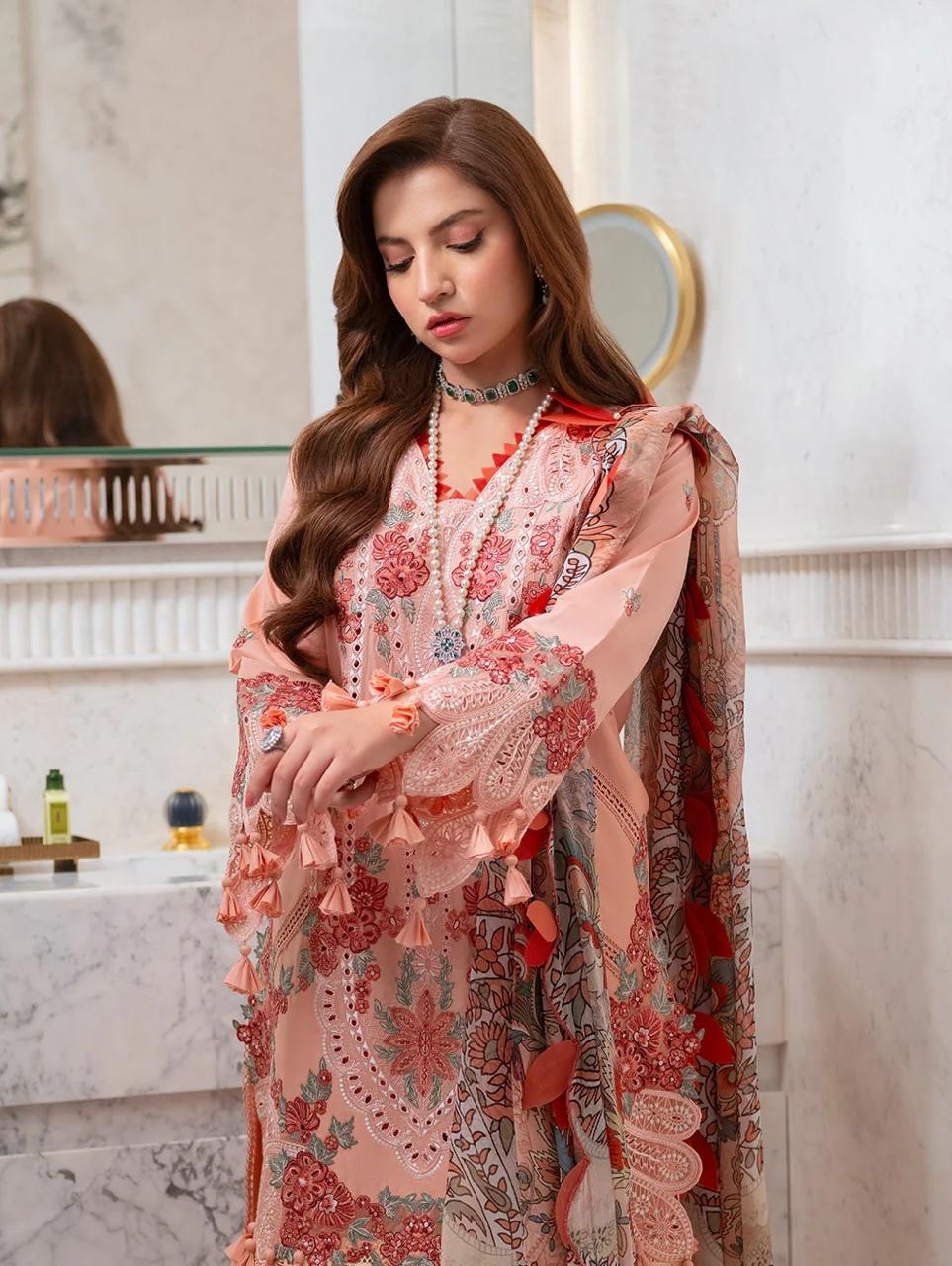 Summer Bloom – Embroidered Lawn