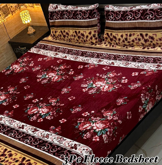 Fleece winter bedsheets