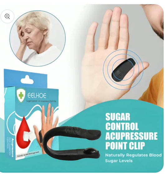 Sugar Control LI4 Acupressure Point Clip