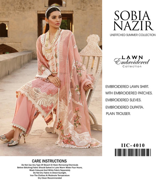 Summer Bloom – Embroidered Lawn