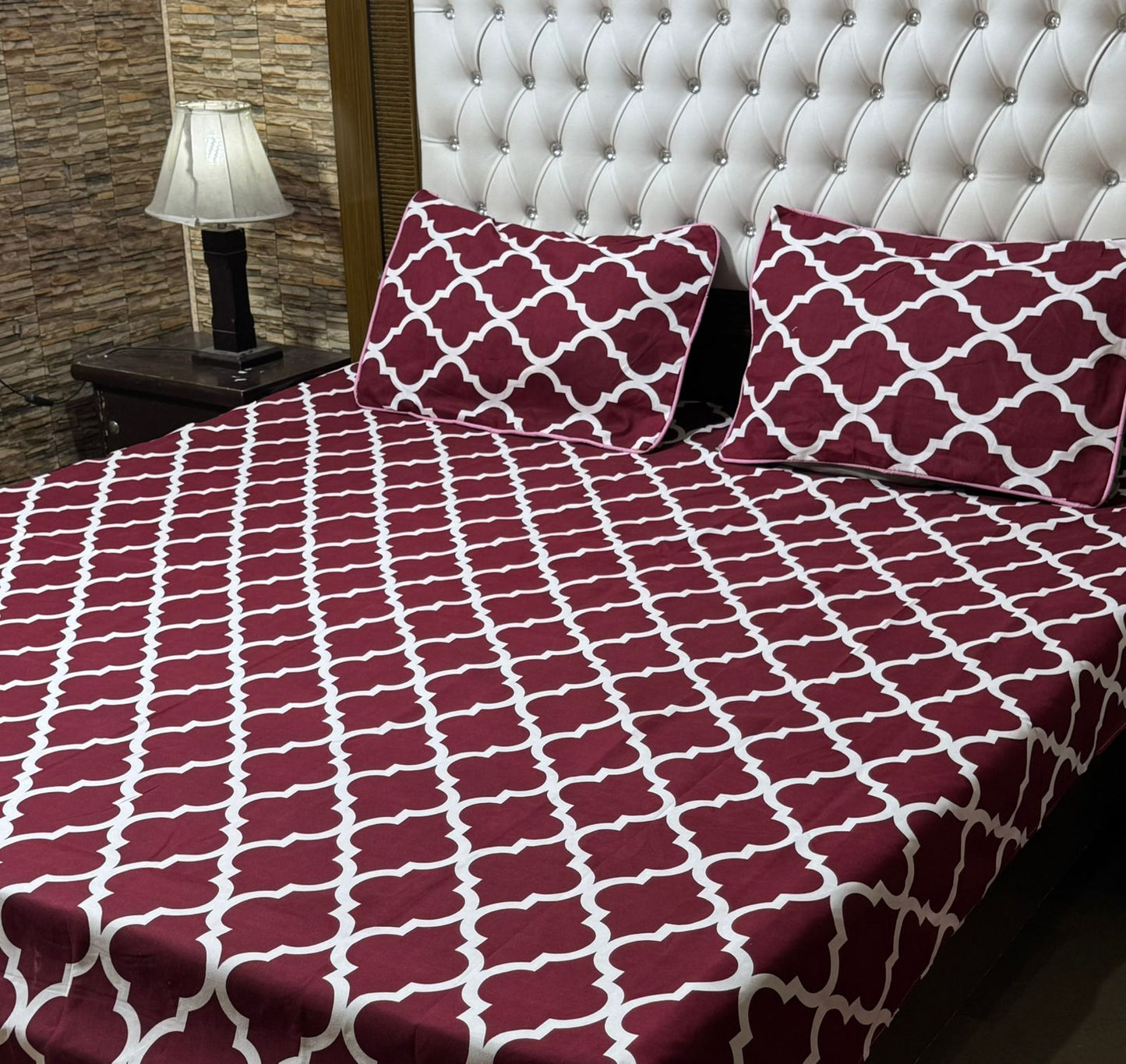Crystal cotton stan bedsheet