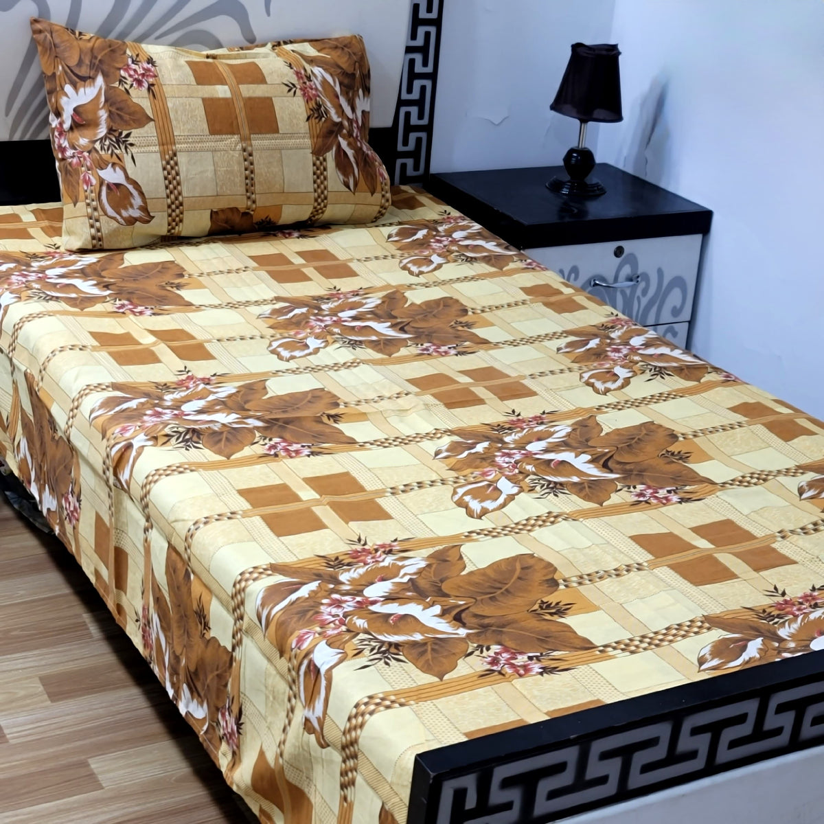 Premium Export Cotton Single Bedsheet
