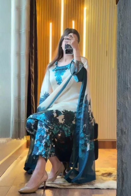 Silk printed collection