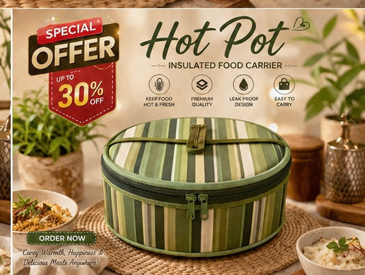 Premium Insulated Hot Pot Food Carrier